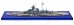 画像1: エフトイズ 1/2000 世界の艦船キット Ｖｏｌ　４ 　02B.戦艦　ティルピッツ Btype(洋上Ver.) (1)