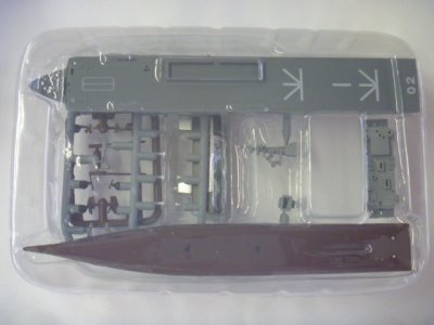画像2: エフトイズ 1/1250 現用艦船キットコレクション Vol.2 海上自衛隊 護衛艦・輸送艦 03 しもきたLST4002 A フルハルVer.