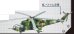 画像1: エフトイズ 1/144戦闘機 ヘリボーンコレクション 6 03 Mi-24Aハインド c.ベトナム空軍 (1)