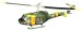 画像1: エフトイズ 1/144戦闘機 ヘリボーンコレクション08 　1Ｃ.　UH-1H 陸上自衛隊（旧塗装） (1)