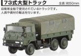 アオシマ 自衛隊名鑑 第1弾 1/144 73式大型トラック編 73式大型トラック