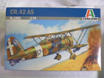 画像2: ITALERI 戦闘機 イタレリ 1/ 72飛行機シリーズ 1263 フィアット CR42 AS(38063)プラモデル 新品