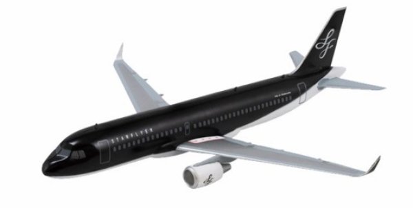 画像1: エフトイズ 1/300日本のエアライン４　ぼくは航空管制官 ＃6　スターフライヤー　A320ceo (1)