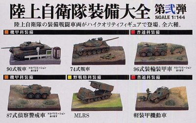 画像2: コナミ 1/144陸上自衛隊装備大全第弐弾　　0６　軽装甲機動車