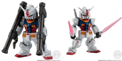 画像1: FW GUNDAM CONVERGE:CORE 機動戦士ガンダム　ラストシューティングセット 　