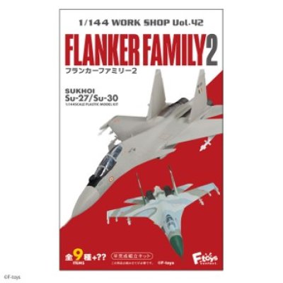 画像3:  フランカーファミリー２SUKHOI Su-27 Su-30   B　 Su-27P　ロシア空軍第38戦闘航空連隊　エフトイズ  1/144戦闘機