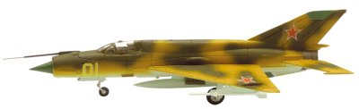 画像2: エフトイズ 1/144戦闘機 70年代ジェット機コレクション 02 MiG-21 bis a.ソビエト空軍 外箱なし