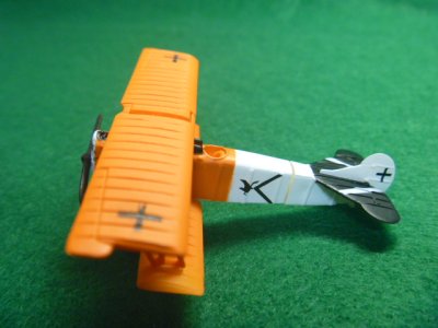 画像2: チョコエッグ 戦闘機シリーズ第4弾 62 フォッカーD.V オレンジ