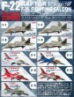 画像6: エフトイズ ハイスペックシリーズ vol.3 1/144戦闘機 F-22A RAPTOR ラプター 1-1 アメリカ空軍第1戦闘航空団司令機 (6)