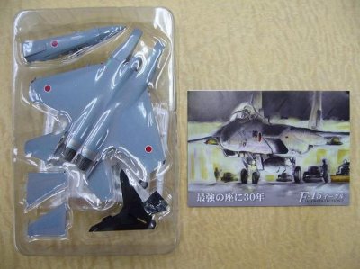 画像2: エフトイズ 1/144戦闘機 日本の翼コレクション2　01a.F-15J 第7航空団　第204飛行隊　茨城県百里基地1984年〜