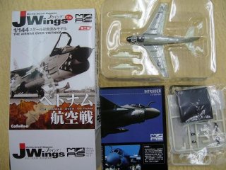 アルジャーノンプロダクト(カフェレオ) 1/144戦闘機 Jウイング J Wings 03 A-1Hスカイレーダー VA-25  フォレストオブザフリートU.S.Sミッドウエー1965 戦闘機・旅客機・輸送機