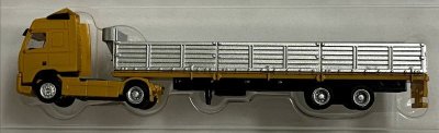 画像2: 1/150 リアルディテール トレーラートラックコレクション PART.1 6V-TYPEヘッド／煽付平床式セミトレーラー